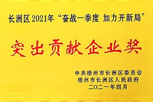 突出贡献企业奖