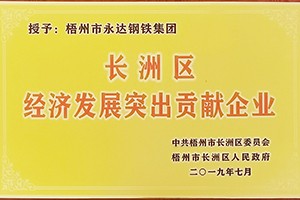 经济发展突出贡献企业